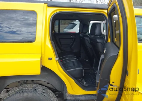 2007 Hummer H3 Suv z USA, uszkodzony, nr VIN 5GTDN13E478141285